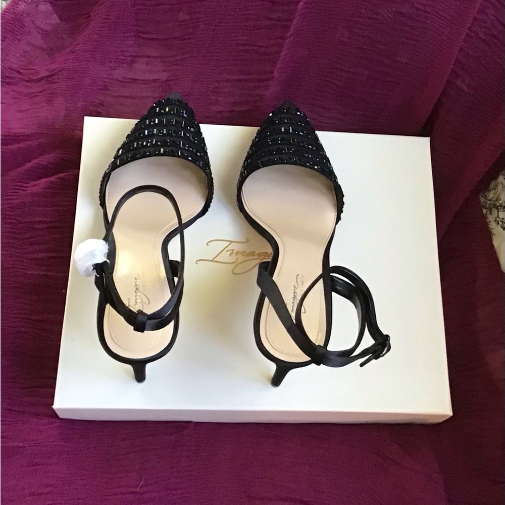 *New* with box Vince Camuto Imagine IM Michael, fine mesh and beaded shoes! - Picture 6 of 10